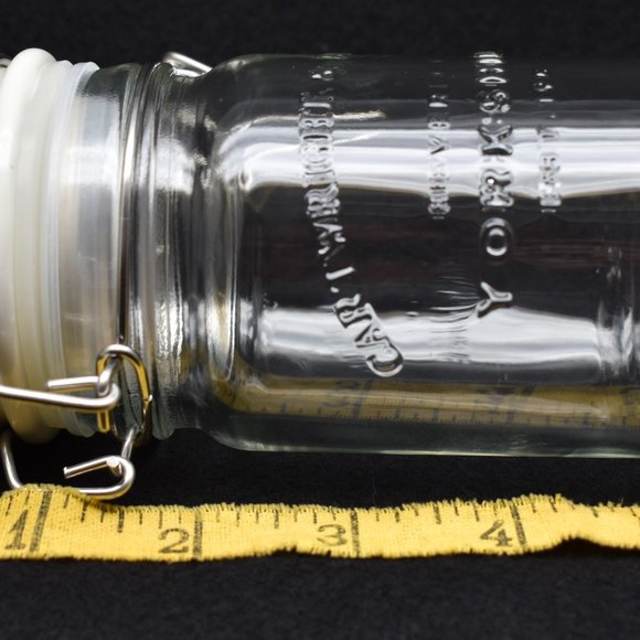 Cartwright & Butler Glass Jar W/Ceramic Lid and Seal Beverley Yorkshire Est 1981 - Picture 15 of 16